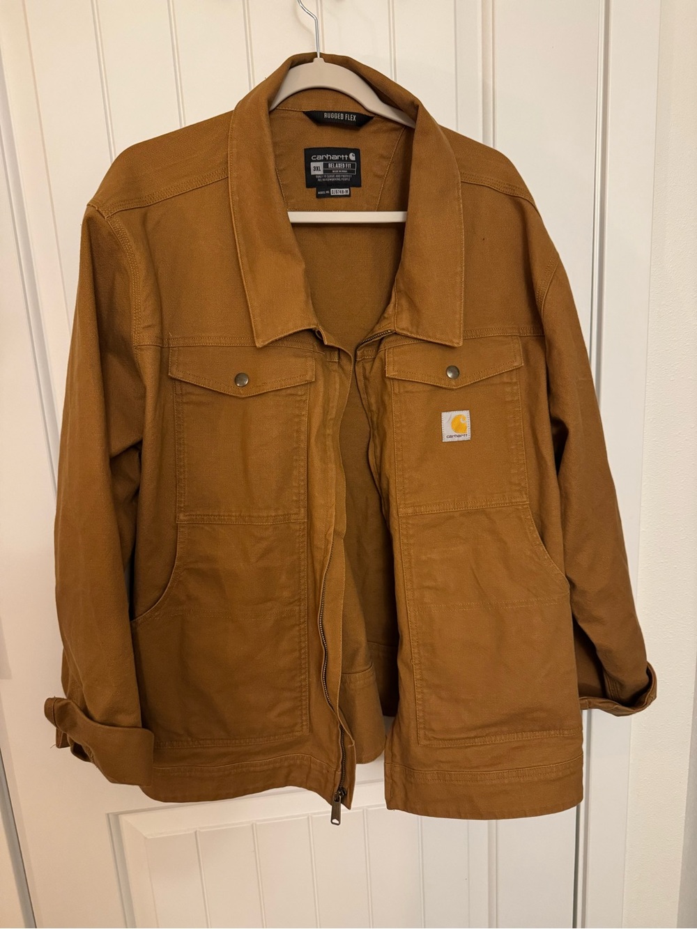 Carhartt Men’s Brown Workwear Duck Jacket